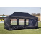 Expresszelt 3 m x 6 m schwarz